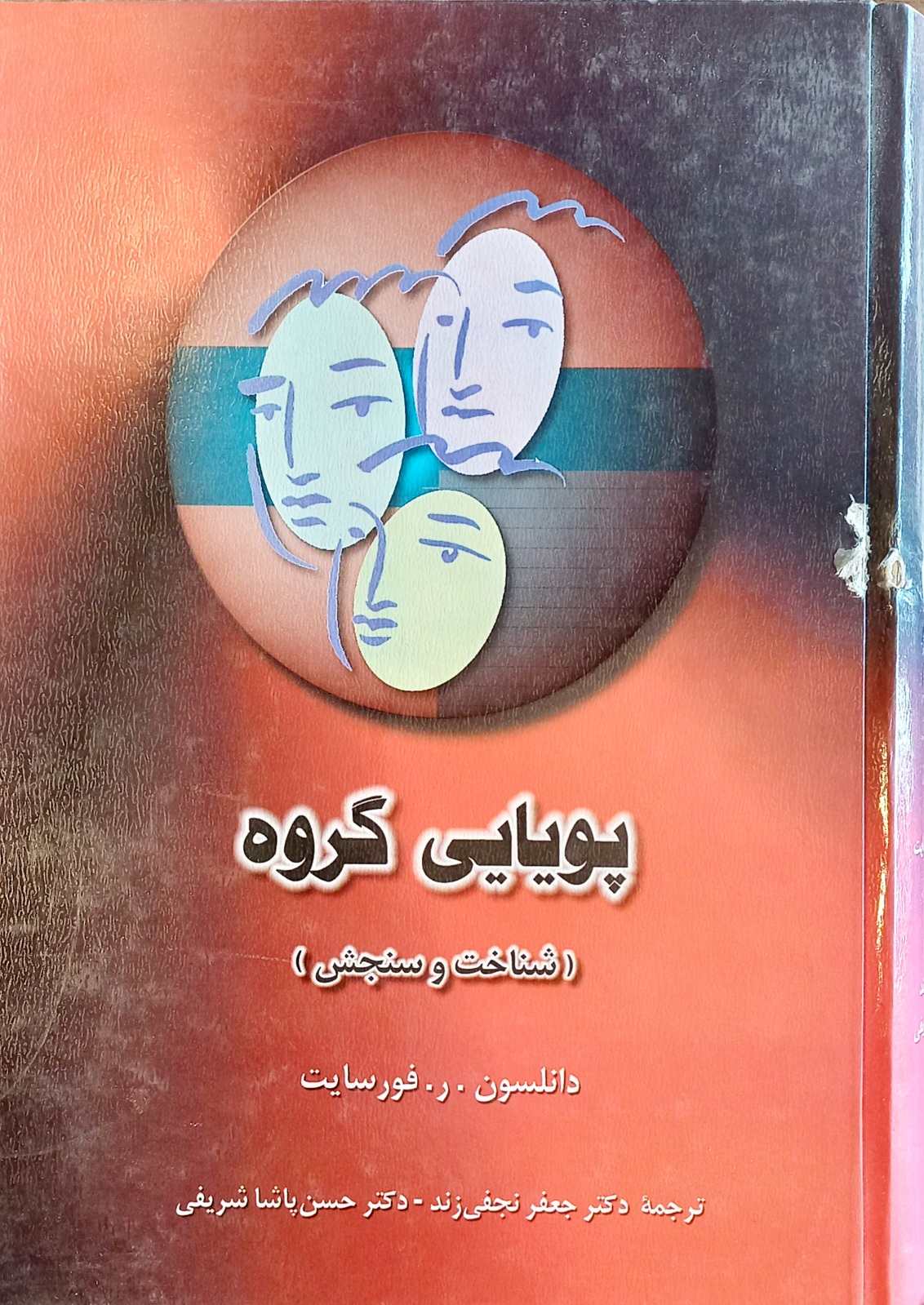 کتاب پویایی گروه شناخت و سنجش، دانلسون، فورسایت  (دست دوم)