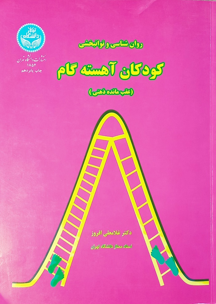 کتاب روانشناسی و توانبخشی کودکان آهسته گام، افروز (دست دوم)